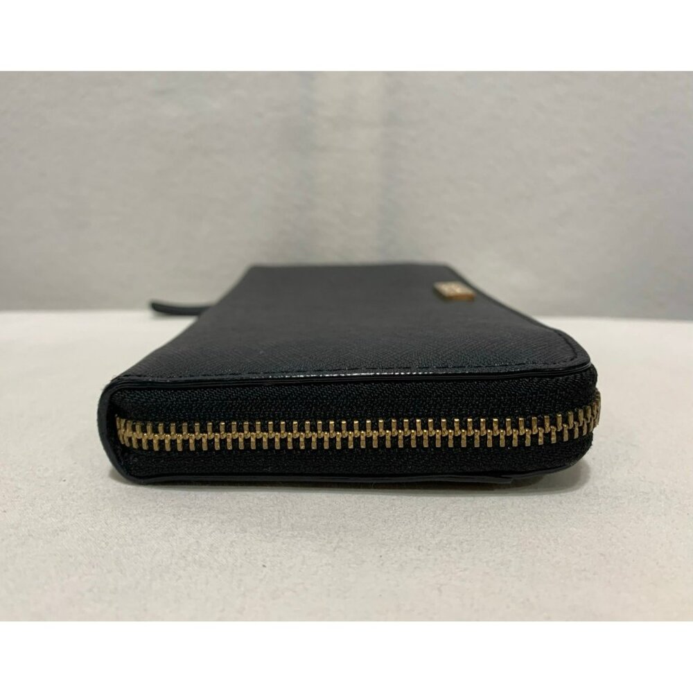 Kate Spade Laurel Way Neda Zip Around Wallet Black WLRU2669 - Picture 6 of 12